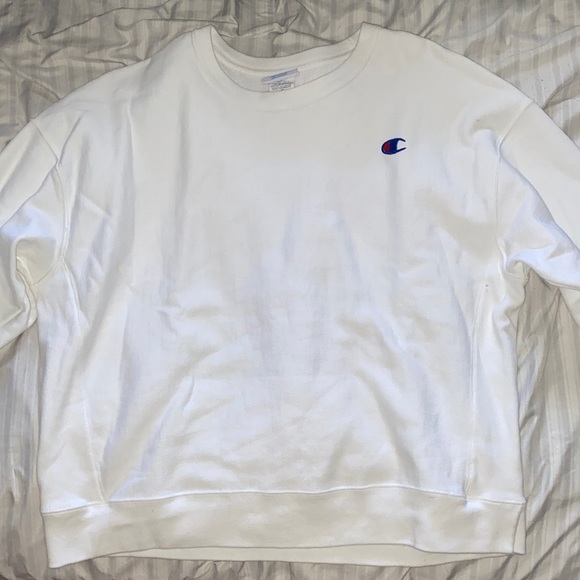 White Champion Crewneck - Picture 2 of 4